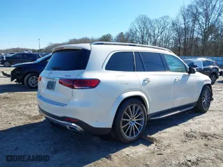 2023 Mercedes-Benz GLS with VIN 4JGFF5KE7PA919217, listed as a IAAI auction lot 41385884 with 14,283 mi miles. Bid and sale history available at carsss.com. Image 4.