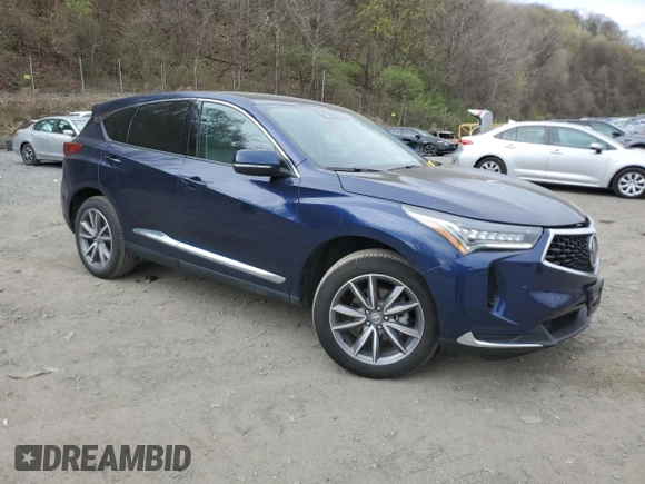 2022 Acura RDX Technology с VIN 5J8TC2H5XNL010705, выставлен на аукционе Copart как лот 53560485 с пробегом 23 734 миль миль и Списание • Salvage title. История ставок и продаж доступна на DreamBid. Изображение 4.