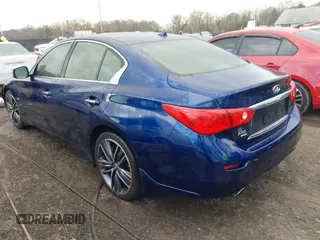 2017 Infiniti Q50 Premium with VIN JN1EV7AR1HM840017, listed as a IAAI auction lot 41006689 with Not provided miles and . Bid and sale history available at DreamBid. Image 3.