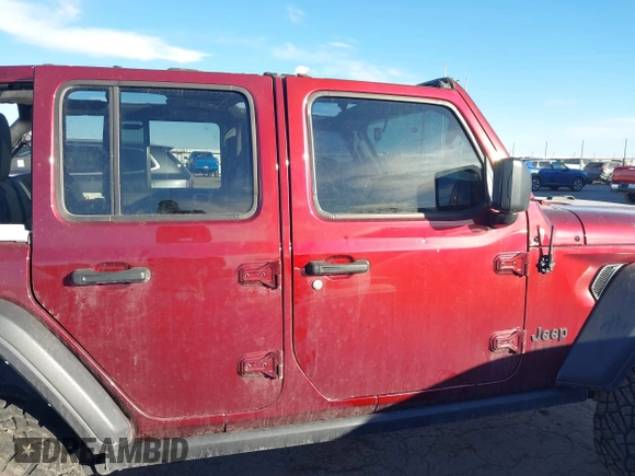 2021 Jeep Wrangler Unlimited Willys with VIN 1C4HJXDM7MW729606, listed as a IAAI auction lot 41294338 with Not Provided miles and . Bid and sale history available at DreamBid. Image 14.