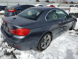 2016 BMW 4 Series 428i xDrive with VIN WBA3T1C57GP822357, listed as a Copart auction lot 45890075 with 51,671 mi miles and Salvage title. Bid and sale history available at DreamBid. Image 3.
