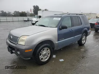 2002 Mercury Mountaineer z VIN 4M2DU66E12ZJ34780, wystawiony jako Copart lot #42529655 z przebiegiem 142 723 mil mil oraz Szkody całkowita. Historia ofert i sprzedaży dostępna na DreamBid. Obrazek 1.