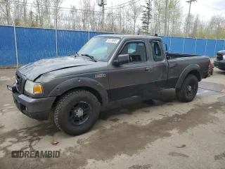 2007 Ford Ranger STX with VIN 1FTYR44U77PA37593, listed as a Copart auction lot 56158505 with 187,631 mi miles and Salvage title. Bid and sale history available at DreamBid. Image 1.