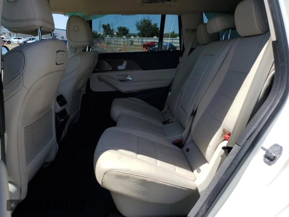 2020 Mercedes-Benz GLS with VIN 4JGFF5KE4LA134647, listed as a Copart auction lot 65257493 with 56,189 mi miles. Bid and sale history available at carsss.com. Image 11.