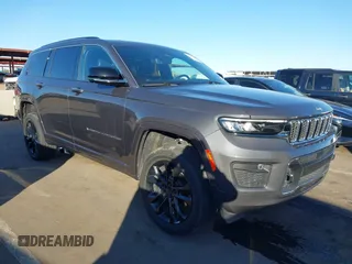 2022 Jeep Grand Cherokee Overland with VIN 1C4RJKDG1N8536942, listed as a IAAI auction lot 41372789 with 33,136 mi miles and . Bid and sale history available at DreamBid. Image 1.