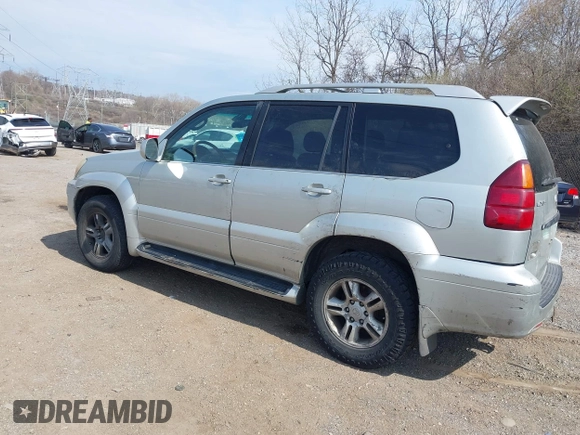2003 Lexus GX 470 z VIN JTJBT20X930023643, wystawiony jako IAAI lot #41920858 z przebiegiem 218 926 mil mil oraz . Historia ofert i sprzedaży dostępna na DreamBid. Obrazek 3.