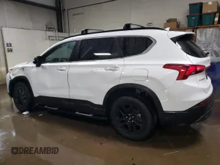 2022 Hyundai Santa Fe XRT with VIN 5NMS6DAJ4NH404478, listed as a Copart auction lot 45760005 with 27,340 mi miles and Salvage Title. Bid and sale history available at carsss.com. Image 2.