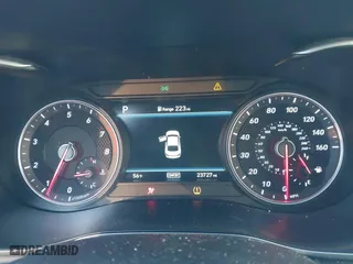 2020 Genesis G70 2.0T with VIN KMTG64LA1LU056066, listed as a IAAI auction lot 41139287 with 23,727 mi miles. Bid and sale history available at carsss.com. Image 7.