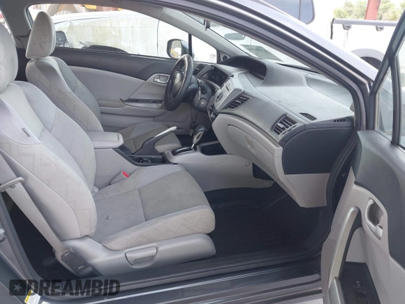 2012 Honda Civic Cpe LX with VIN 2HGFG3B52CH500405, listed as a IAAI auction lot 42091494 with 209,657 mi miles. Bid and sale history available at carsss.com. Image 5.
