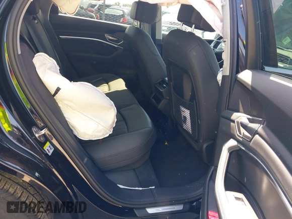 2022 Audi e-tron Premium Plus with VIN WA1LABGE6NB022565, listed as a IAAI auction lot 42402533 with 25,075 mi miles and . Bid and sale history available at DreamBid. Image 8.