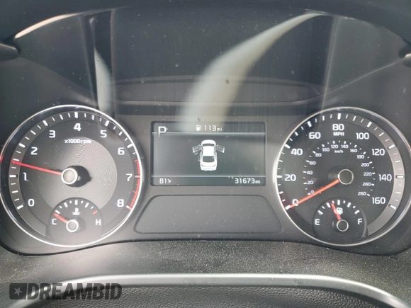 2024 Kia Forte LXS with VIN 3KPF24AD0RE733733, listed as a Copart auction lot 55706885 with 31,673 mi miles and Clean Title. Bid and sale history available at DreamBid. Image 9.