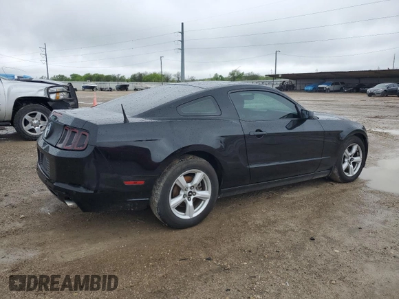 2014 Ford Mustang V6 with VIN 1ZVBP8AM1E5233106, listed as a Copart auction lot 50583645 with 130,482 mi miles and Salvage Title. Bid and sale history available at carsss.com. Image 3.