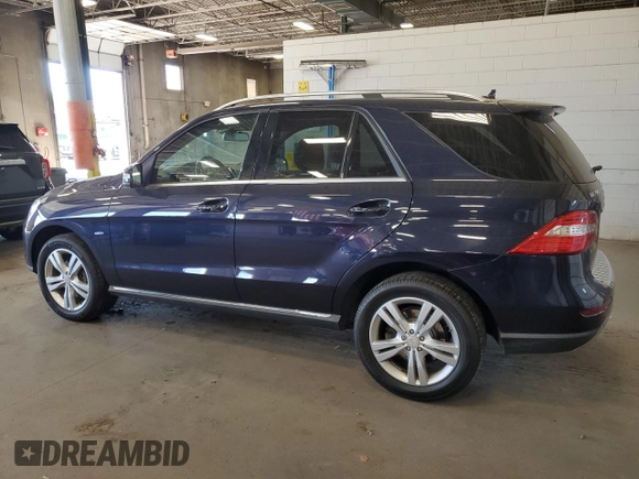 2012 Mercedes-Benz M 350 with VIN 4JGDA5HB4CA022711, listed as a Copart auction lot 56495635 with 99,461 mi miles and Salvage title. Bid and sale history available at DreamBid. Image 2.