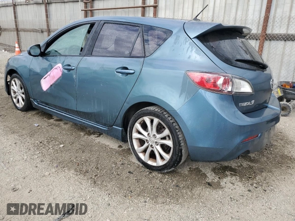 2010 Mazda 3 S Sport with VIN JM1BL1H63A1289949, listed as a Copart auction lot 54698905 with 154,054 mi miles and Salvage Title. Bid and sale history available at DreamBid. Image 2.