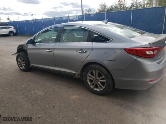 2015 Hyundai Sonata 2.4L SE with VIN 5NPE24AF3FH029076, listed as a Copart auction lot 72965223 with 0 mi miles and Clean Title. Bid and sale history available at carsss.com. Image 2.