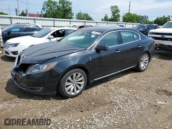 2015 Lincoln MKS with VIN 1LNHL9EK8FG608501, listed as a Copart auction lot 62676905 with 91,953 mi miles and Clean title. Bid and sale history available at DreamBid. Image 1.