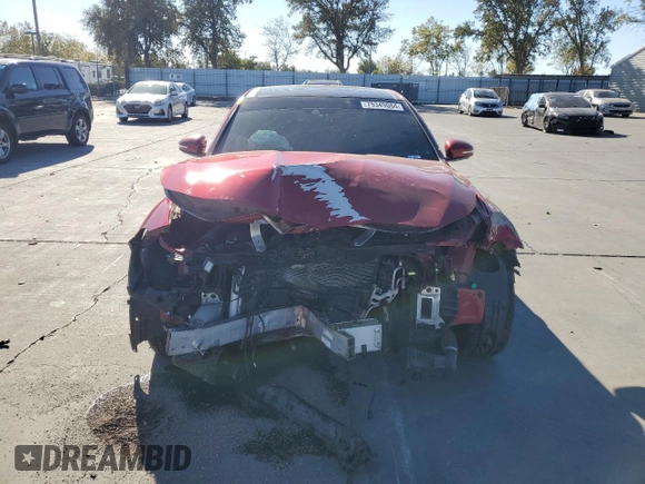 2019 Genesis G70 Dynamic with VIN KMTG34LE7KU015581, listed as a Copart auction lot 79349084 with 32,338 mi miles and Salvage Title. Bid and sale history available at DreamBid. Image 5.