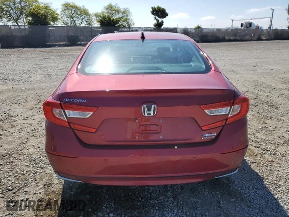 2021 Honda Accord Touring with VIN 1HGCV3F99MA009495, listed as a Copart auction lot 54796265 with 16,698 mi miles and Salvage title. Bid and sale history available at DreamBid. Image 6.