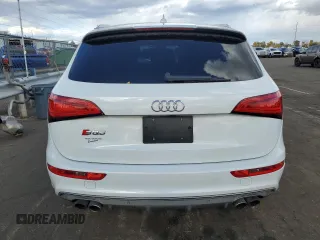 2014 Audi SQ5 Premium Plus with VIN WA1CGAFPXEA026541, listed as a Copart auction lot 78918504 with 105,836 mi miles and Salvage Title. Bid and sale history available at carsss.com. Image 6.