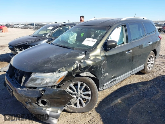 2016 Nissan Pathfinder S z VIN 5N1AR2MN4GC646951, wystawiony jako IAAI lot #41411060 z przebiegiem 121 690 mil mil oraz . Historia ofert i sprzedaży dostępna na DreamBid. Obrazek 19.