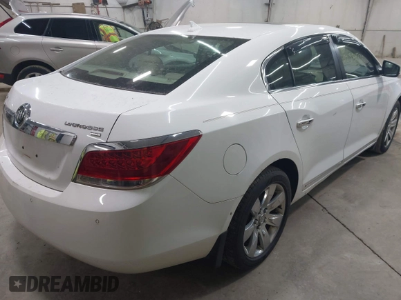 2010 Buick LaCrosse CXL with VIN 1G4GC5EG5AF184600, listed as a IAAI auction lot 42584330 with 100,794 mi miles and . Bid and sale history available at DreamBid. Image 4.