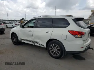 2014 Nissan Pathfinder S with VIN 5N1AR2MM5EC730331, listed as a Copart auction lot 60221925 with 115,015 mi miles and Salvage title. Bid and sale history available at DreamBid. Image 2.