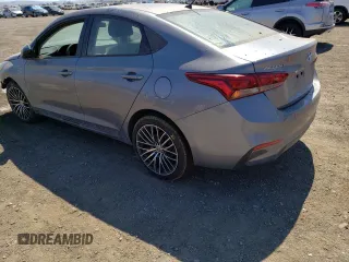 2020 Hyundai Accent SE with VIN 3KPC24A62LE097912, listed as a Copart auction lot 61860133 with 69,830 mi miles. Bid and sale history available at carsss.com. Image 2.