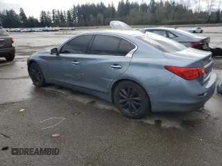 2016 Infiniti Q50 Premium with VIN JN1CV7ARXGM252395, listed as a Copart auction lot 49374055 with 101,369 mi miles and Salvage Title. Bid and sale history available at carsss.com. Image 2.