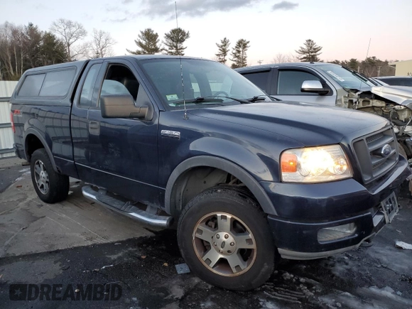 2004 Ford F-150 XL with VIN 1FTRF14544NB95529, listed as a Copart auction lot 42711215 with 124,622 mi miles and Clean Title. Bid and sale history available at DreamBid. Image 4.
