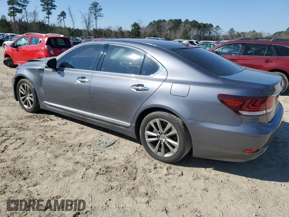 2016 Lexus LS 460 with VIN JTHBL5EF5G5141362, listed as a Copart auction lot 47226875 with 59,165 mi miles and Salvage title. Bid and sale history available at DreamBid. Image 2.