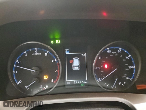 2018 Toyota RAV4 XLE with VIN JTMRFREV2JD254334, listed as a Copart auction lot 53079335 with 27,717 mi miles and Clean Title. Bid and sale history available at DreamBid. Image 9.