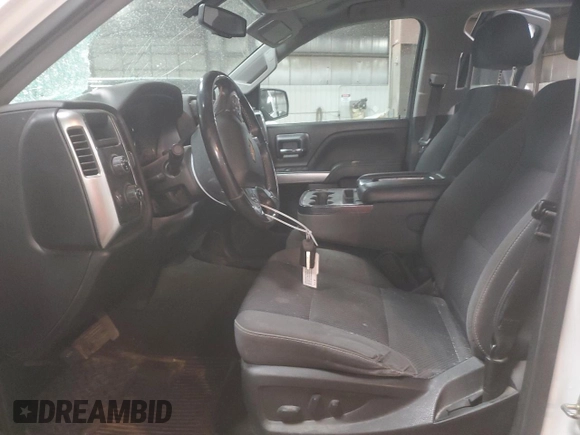 2018 Chevrolet Silverado 1500 LT with VIN 3GCUKRECXJG118122, listed as a Copart auction lot 47293595 with 97,047 mi miles and Salvage Title. Bid and sale history available at DreamBid. Image 7.
