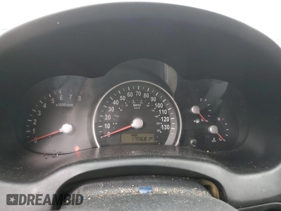 2007 Kia Sedona with VIN KNDMB133476135917, listed as a Copart auction lot 87117314 with 170,681 mi miles and Clean Title. Bid and sale history available at carsss.com. Image 9.