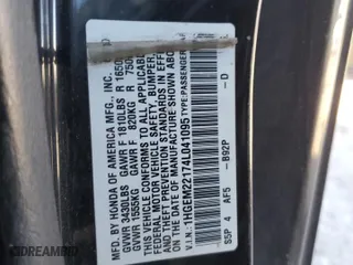2004 Honda Civic VP with VIN 1HGEM22174L041095, listed as a Copart auction lot 49320705 with 249,343 mi miles and Salvage Title. Bid and sale history available at carsss.com. Image 13.