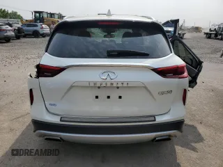 2021 Infiniti QX50 Essential z VIN 3PCAJ5CB2MF119218, wystawiony jako Copart lot #60081225 z przebiegiem 34 481 mil mil oraz Szkoda całkowita • Salvage title. Historia ofert i sprzedaży dostępna na DreamBid. Obrazek 6.