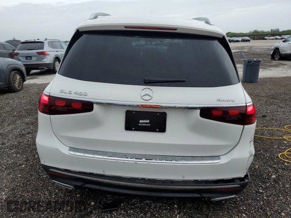 2025 Mercedes-Benz GLS 450 с VIN 4JGFF5KE3SB367041, выставлен на аукционе Copart как лот 59381255 с пробегом 6 996 миль миль и Чистый • Clean title. История ставок и продаж доступна на DreamBid. Изображение 6.