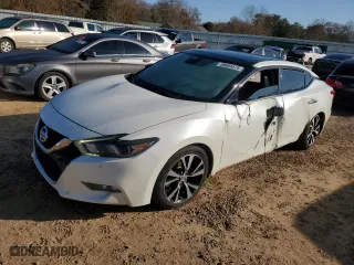 2018 Nissan Maxima S with VIN 1N4AA6AP0JC393777, listed as a Copart auction lot 89066575 with 63,537 mi miles and Salvage Title. Bid and sale history available at carsss.com. Image 1.