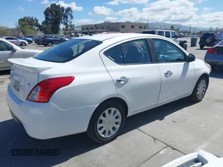 2018 Nissan Versa Sedan SV with VIN 3N1CN7AP8JL872775, listed as a IAAI auction lot 41881821 with 205,367 mi miles. Bid and sale history available at carsss.com. Image 4.