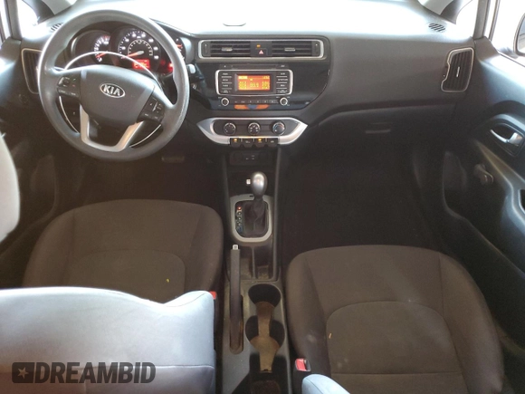 2016 Kia Rio LX with VIN KNADM4A38G6678540, listed as a Copart auction lot 72779604 with 117,754 mi miles and Salvage Title. Bid and sale history available at DreamBid. Image 8.