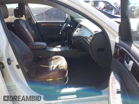 2013 Hyundai Genesis 3.8L with VIN KMHGC4DD4DU250393, listed as a IAAI auction lot 41854097 with 147,751 mi miles and . Bid and sale history available at DreamBid. Image 5.