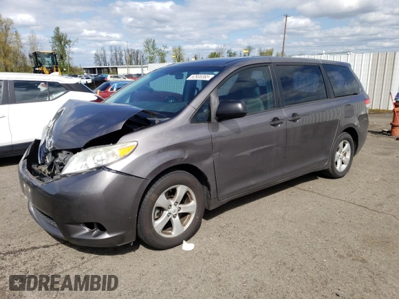 2011 Toyota Sienna with VIN 5TDZK3DC1BS024475, listed as a Copart auction lot 52935365 with 187,063 mi miles and Clean Title. Bid and sale history available at carsss.com. Image 1.