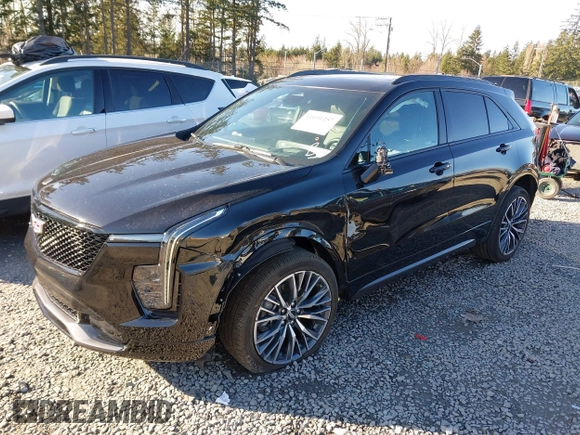 2024 Cadillac XT4 AWD Sport with VIN 1GYFZFR44RF198384, listed as a IAAI auction lot 41691257 with 5,400 mi miles and . Bid and sale history available at DreamBid. Image 17.
