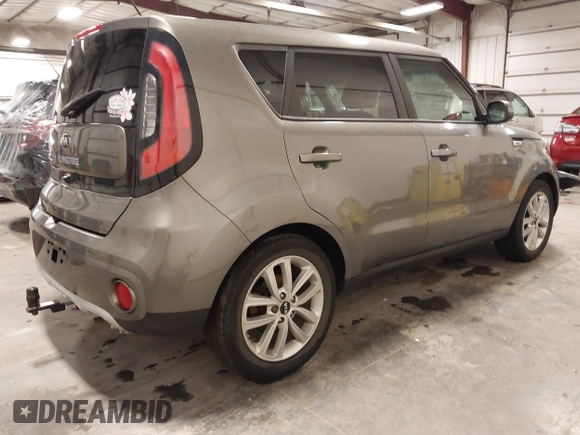 2017 Kia Soul + with VIN KNDJP3A50H7452092, listed as a IAAI auction lot 41820948 with 119,126 mi miles. Bid and sale history available at carsss.com. Image 4.