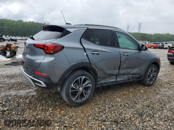 2021 Buick Encore GX Select with VIN KL4MMDSL8MB067969, listed as a Copart auction lot 56533795 with 45,690 mi miles and Salvage title. Bid and sale history available at DreamBid. Image 3.
