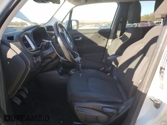 2015 Jeep Renegade Latitude with VIN ZACCJBBH2FPB80612, listed as a Copart auction lot 43328085 with 158,162 mi miles and Salvage Title. Bid and sale history available at carsss.com. Image 7.