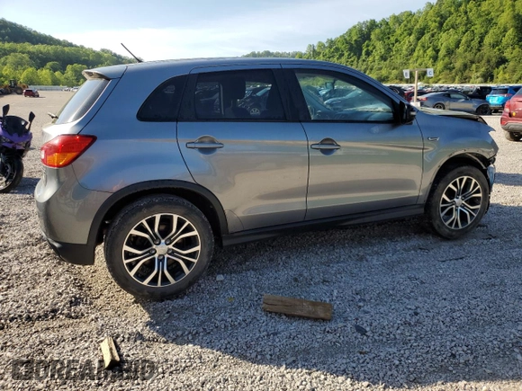 2016 Mitsubishi Outlander ES z VIN JA4AR3AU5GZ023965, wystawiony jako Copart lot #57271305 z przebiegiem 48 666 mil mil oraz Szkoda całkowita • Salvage title. Historia ofert i sprzedaży dostępna na DreamBid. Obrazek 3.