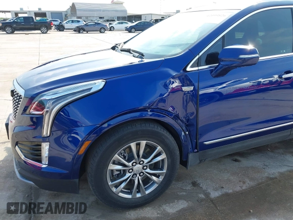 2023 Cadillac XT5 FWD Premium Luxury with VIN 1GYKNCRS4PZ151486, listed as a IAAI auction lot 42099826 with 42,274 mi miles and . Bid and sale history available at DreamBid. Image 18.