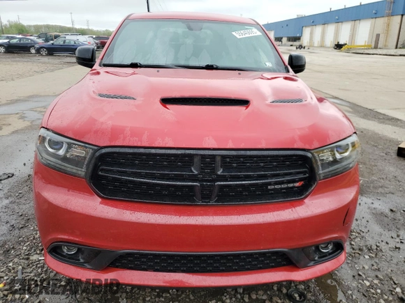 2018 Dodge Durango SXT с VIN 1C4RDJAGXJC329950, выставлен на аукционе Copart как лот 55640695 с пробегом 99 350 миль миль и Списание • Salvage title. История ставок и продаж доступна на DreamBid. Изображение 5.