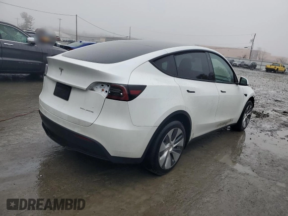 2023 Tesla Model Y Long Range z VIN 7SAYGDEE1PA114563, wystawiony jako Copart lot #44423505 z przebiegiem Nie podano mil oraz Szkody całkowita. Historia ofert i sprzedaży dostępna na DreamBid. Obrazek 3.