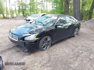 2013 Nissan Maxima S with VIN 1N4AA5AP0DC828375, listed as a IAAI auction lot 42215336 with 210,398 mi miles and . Bid and sale history available at DreamBid. Image 2.